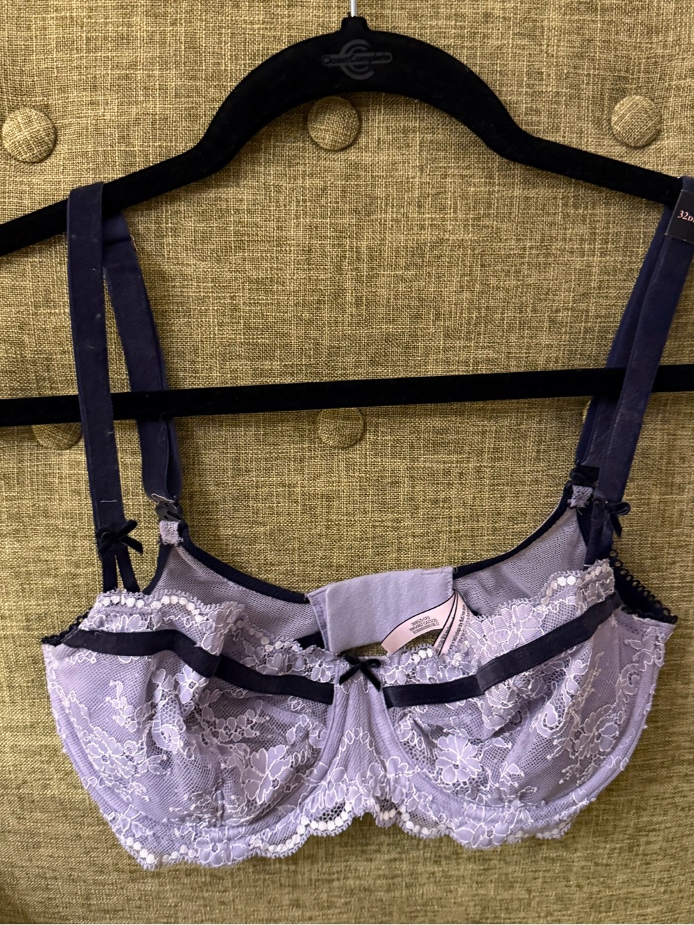Lavender Lace Bra